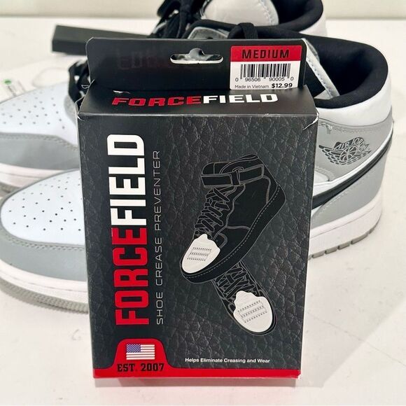 Nike Air Jordan 1 Mid Light Smoke Gray 2020 [554724-092] size 7 - Picture 12 of 12